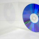 200  10mm Single CD Poly Case w/Sleeve - Clear , M-Lock