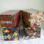 24 SMALL DECORATIVE STORAGE BOXES - RICH - OW1RICH