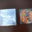 500 5"x 5" CLEAR VINYL CD / DVD SLEEVES PVC -JS38