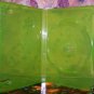 100 NEW STANDARD DVD CASES, GREEN Translucent - BL73X