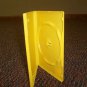 500 NEW STANDARD DVD CASES, YELLOW Opaque - BL70