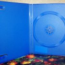 100 NEW STANDARD DVD CASES, BLUE Opaque - BL71