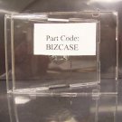 200 BUSINESS  CARD CD CASE w/ CLEAR TRAY - BIZCASE