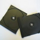 1000 SINGLE CD JEWEL CASE TRAYS - BLACK - QJ01PK
