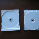 1000 SINGLE CD TRAYS - WHITE - LZ01PK