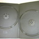 1000 BLACK SUPER SLIM 7mm DOUBLE 2 DVD  CASES - PSD35