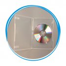 100  14mm Single Clear DVD Cases D14SDC