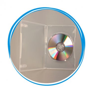 100  14mm Single Clear DVD Cases D14SDC