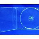 100 New 10.4mm Super Clear Single Poly CD Cases w/Sleeve & M-Lock Hub FD1010
