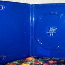 100 NEW STANDARD DVD CASES, BLUE Translucent - BL71