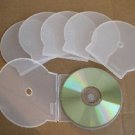 200 CD/DVD CLAMSHELL - CLEAR - JS100L
