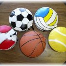5 24-CD/DVD CAPACITY SPORTS LEATHERETTE WALLET-VARIETY