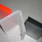 100 STANDARD VHS CASES - BLACK - PSV10