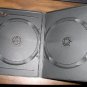 100 Double DVD Cases with Booklet Clips - PSD31