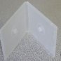 1000 CLEAR DOUBLE POLY CD CASE DVD CASES - PSC34