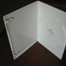 100 NEW SLIM 7MM SINGLE DVD CASES, WHITE  PSD16