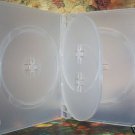 100 SLIM QUAD DVD CASES, CLEAR -  PSD77