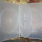 100 SLIM QUAD DVD CASES, CLEAR -  PSD77