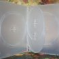 100 SLIM QUAD DVD CASES, CLEAR -  PSD77