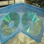 ~*~*NEW!! 100 DOUBLE SIDED BLU-RAY DVD CASES BL8B*~*~