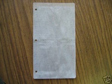 1600 BINDING SLEEVES, 4 DISK, WHITE - SF007