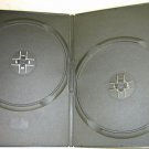 200 BLACK SUPER SLIM 7mm DOUBLE 2 DVD  CASES - PSD35