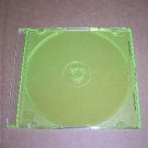 200 5.2mm SLIM JEWEL CASES W/ GREEN TRAY- PSC16GRN