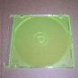 200 5.2mm SLIM JEWEL CASES W/ GREEN TRAY- PSC16GRN