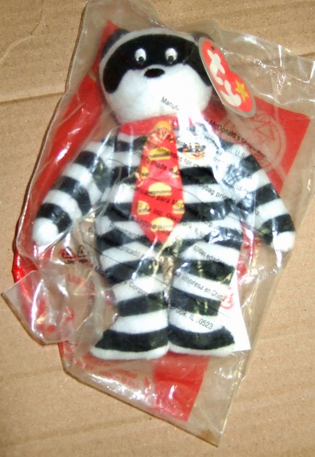 Hamburglar store beanie baby