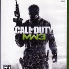 Call Of Duty MW3 X box 360 game