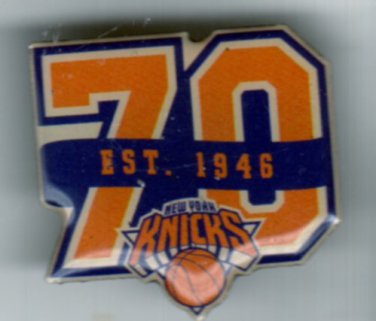 NBA - New York Knicks 70th Anniversary Pin