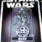STAR WARS 2002 25TH ANNIVERSARY TOYS R US EXCLUSIVE SILVER R2-D2 FIGURE