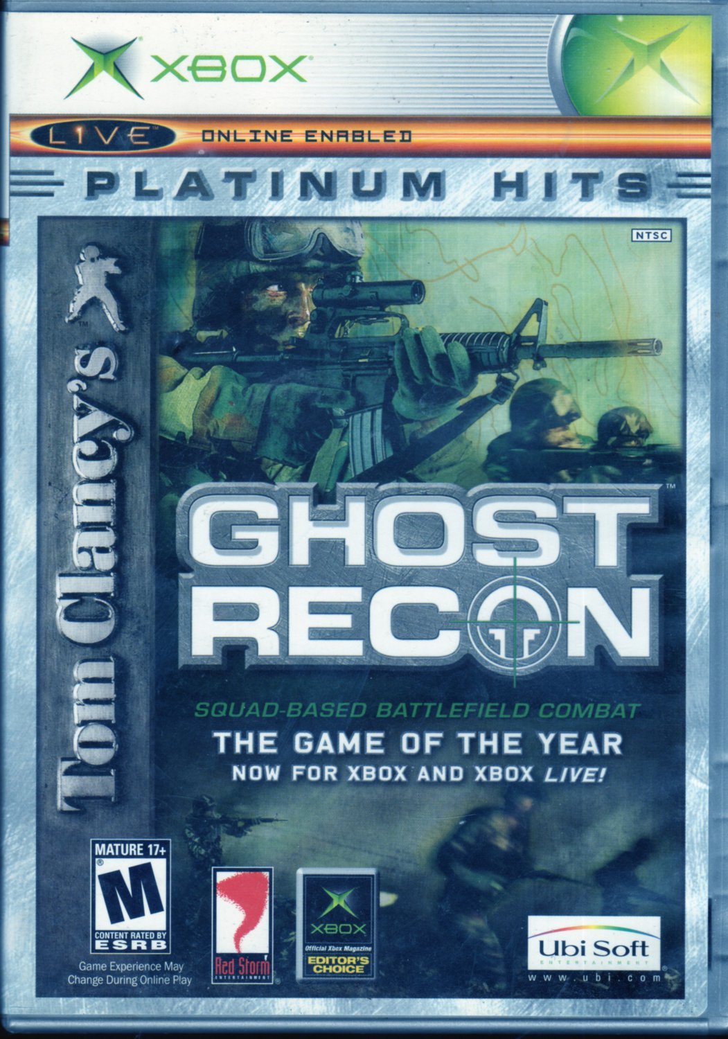 Tom Clancy's Ghost Recon - Original Xbox Game