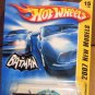 HOT WHEELS BATMAN BATMOBILE 1966 TV SERIES NEW MODELS 2007 TOY CAR