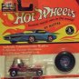 Wheels 25th Anniversary Red Baron Metallic Lavender Pink Series M MOC 1993