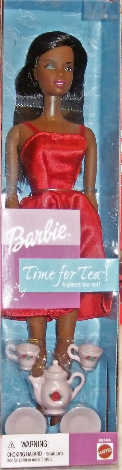 barbie doll tea set