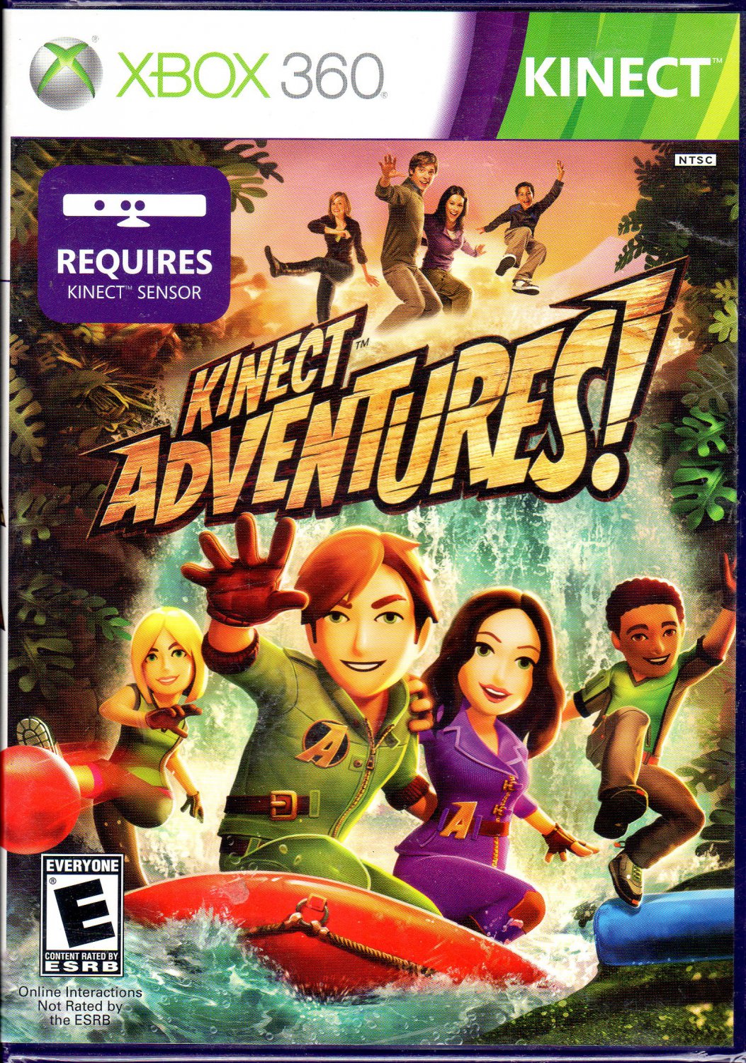 XBOX 360 KINECT ADVENTURES GAME NEW STILL SEALED