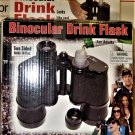 Binocular Drink Flask Two Sided Holds 16 oz Hidden Secret Liquor
