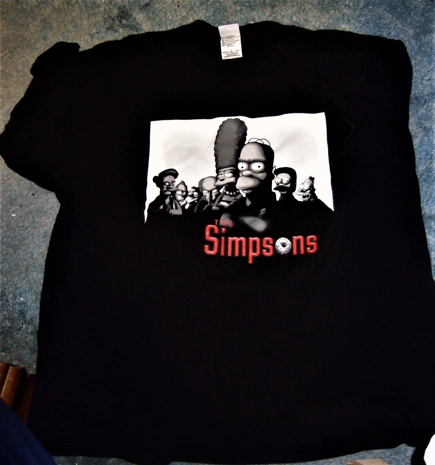 The Simpsons Men T Shirt XL The Simpsons Sopranos