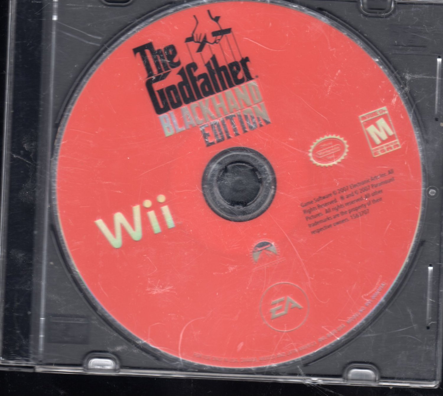 The GodFather BlackHand Edition Wii Game  ( Disc Only)