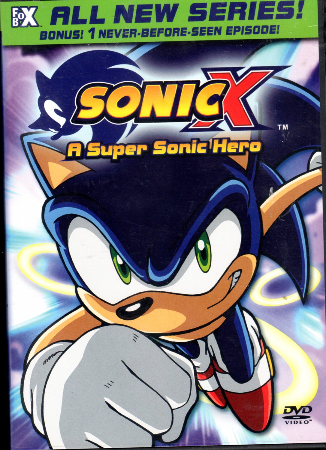 Sonic X A Super Sonic Hero DVD Movie