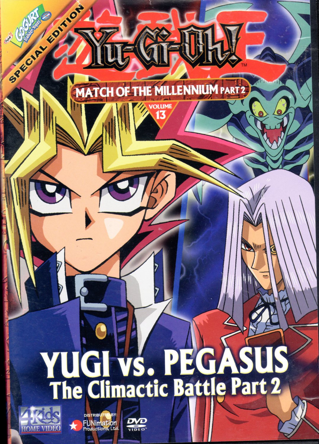 Yu-Gi-Oh Match Of The Millennium Part 2 ( DVD Movie)