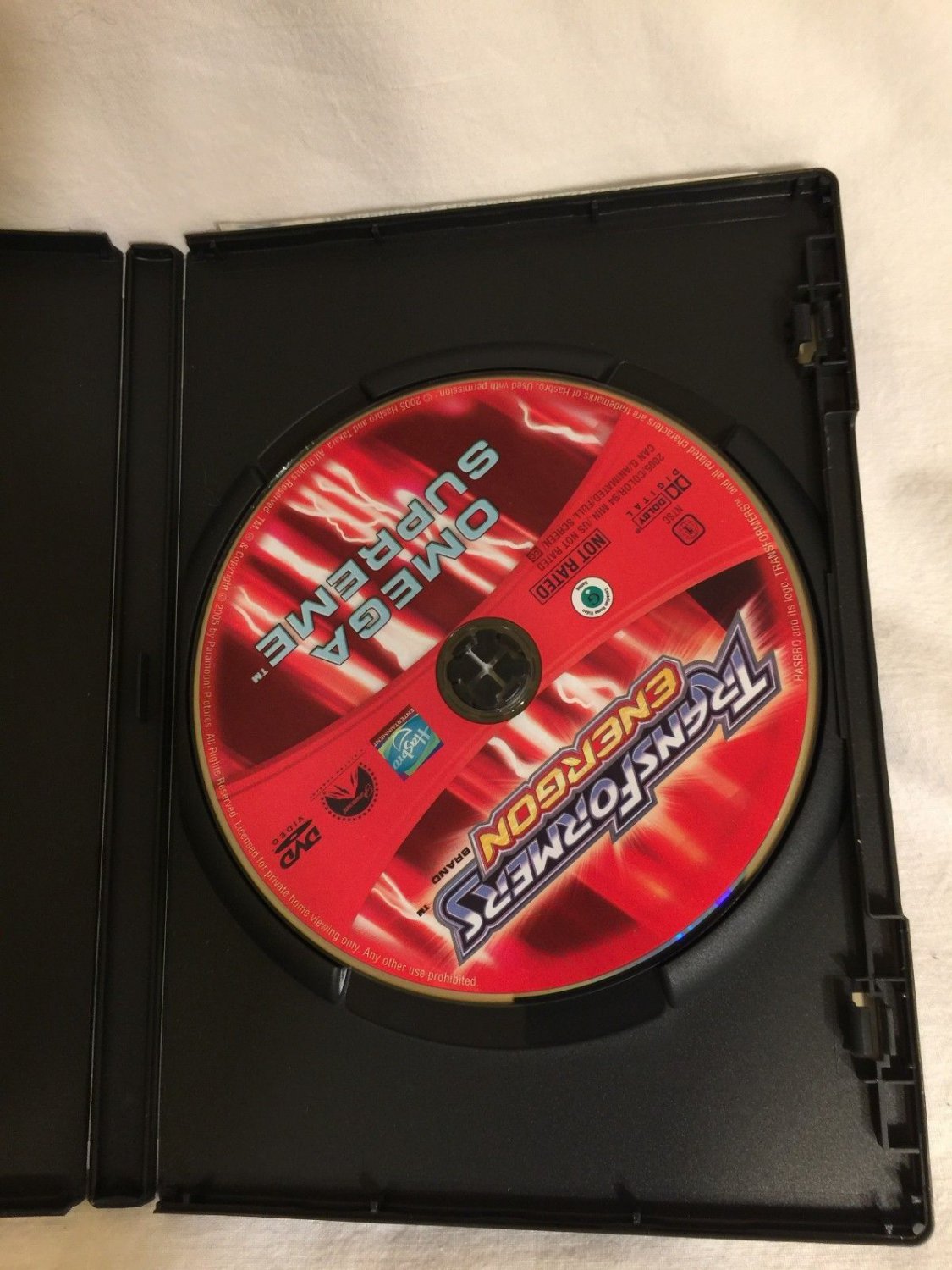 Transformer Energon Omega Supreme DVD