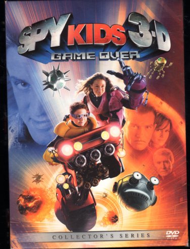 Spy Kids 3: Game Over (DVD, 2004, Includes both 2-D and 3-D Versions)