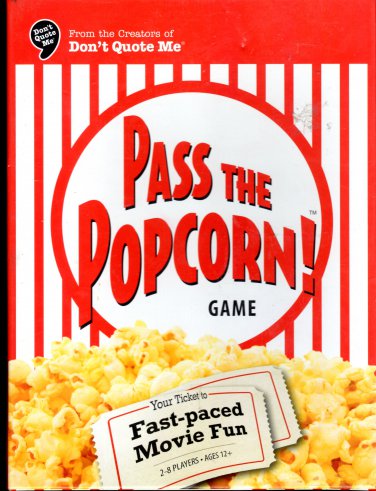 Pass The Popcorn Game