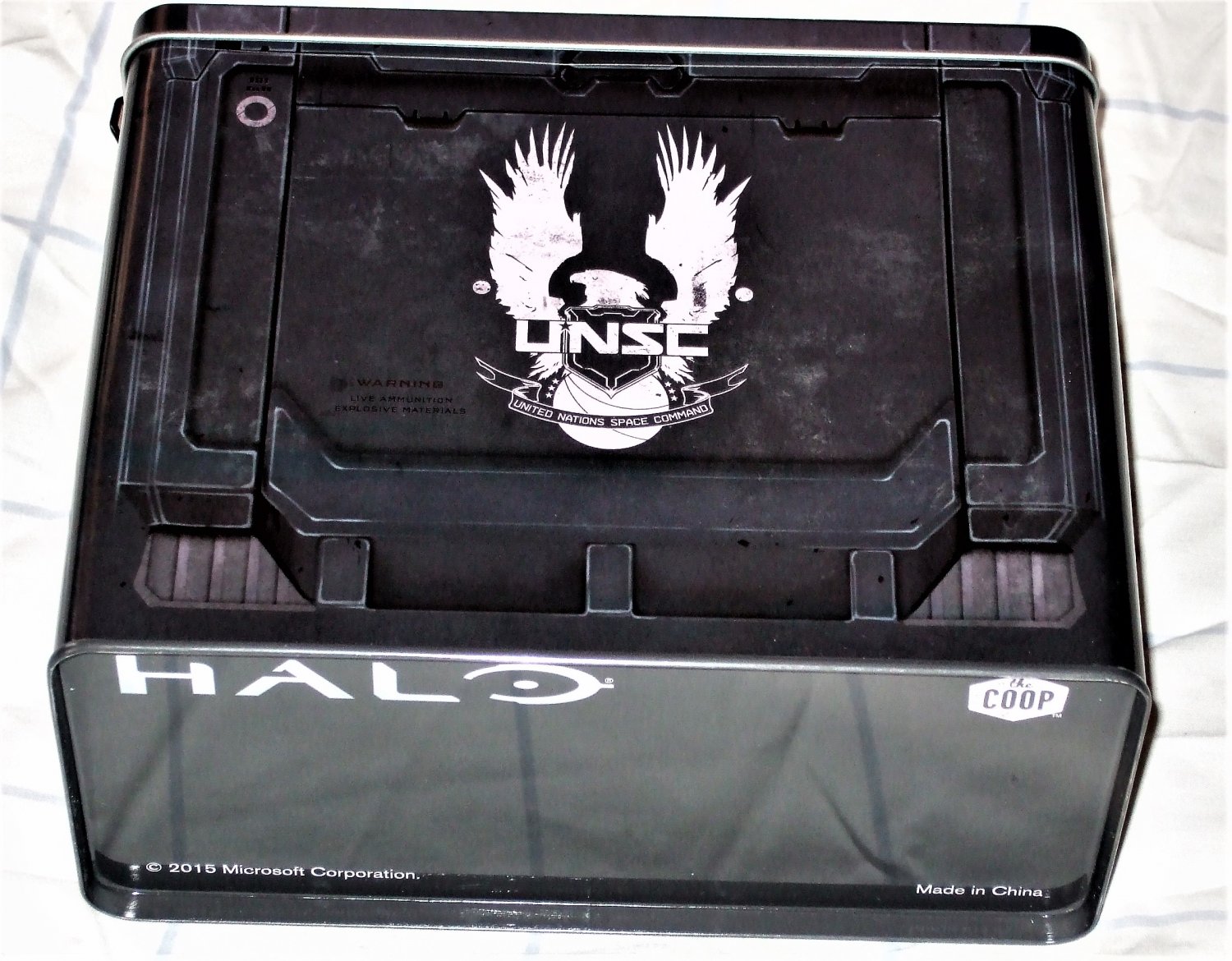 Halo Ammo Crate Tin Lunch Box