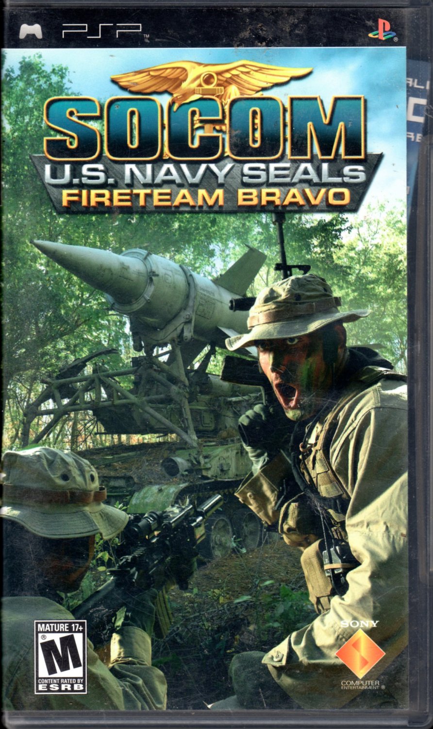 Socom U S Navy Seals Sony Psp Game