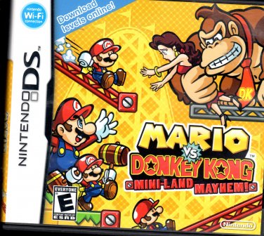 Mario Vs Donkey Kong Mini Land Mayhem  Nintendo DS