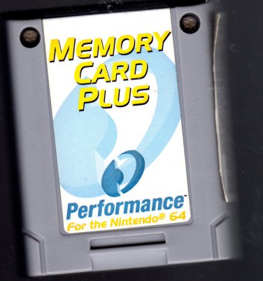 Memory Card Plus For Nintendo 64