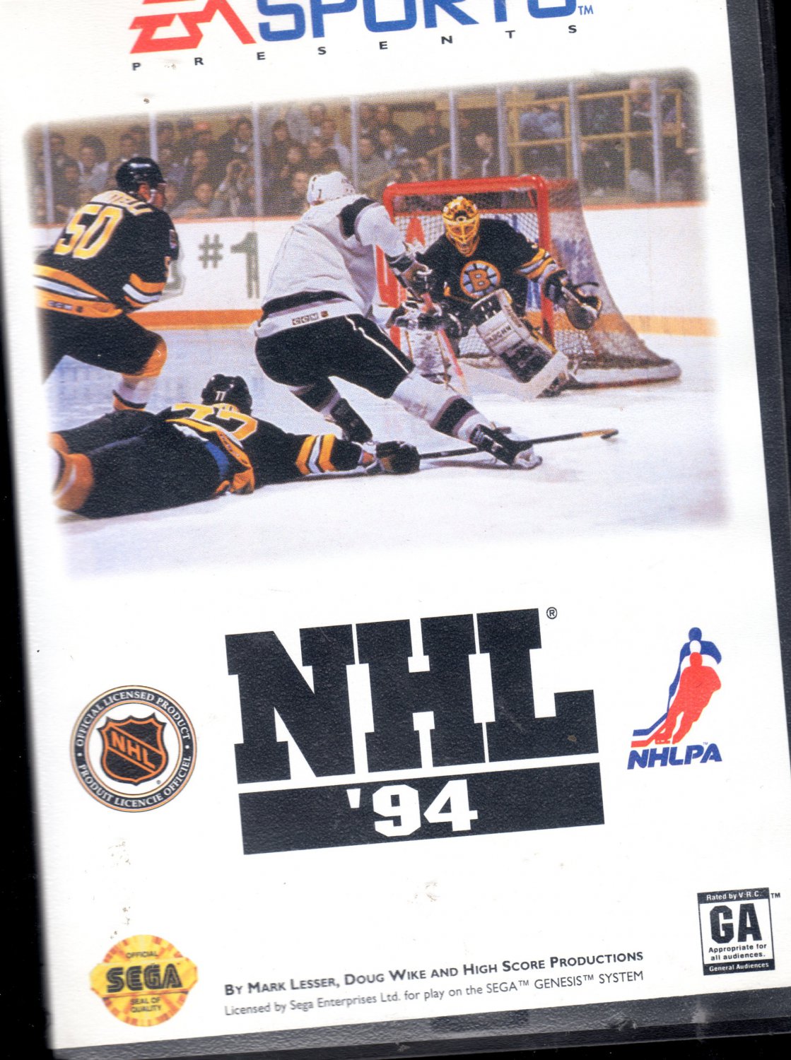 EA Sports NHL 94  Sega Genesis Game